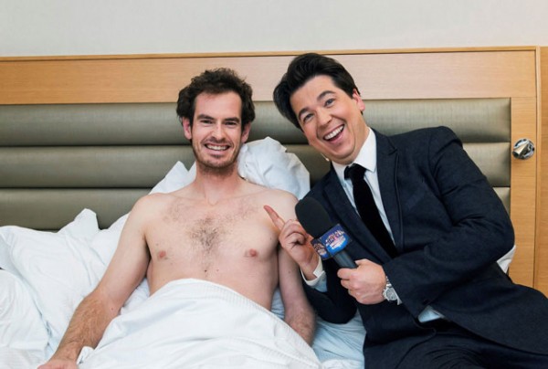 Tay vợt Andy Murray bán khỏa thân trả lời phỏng vấn… trên giường - Ảnh 3.