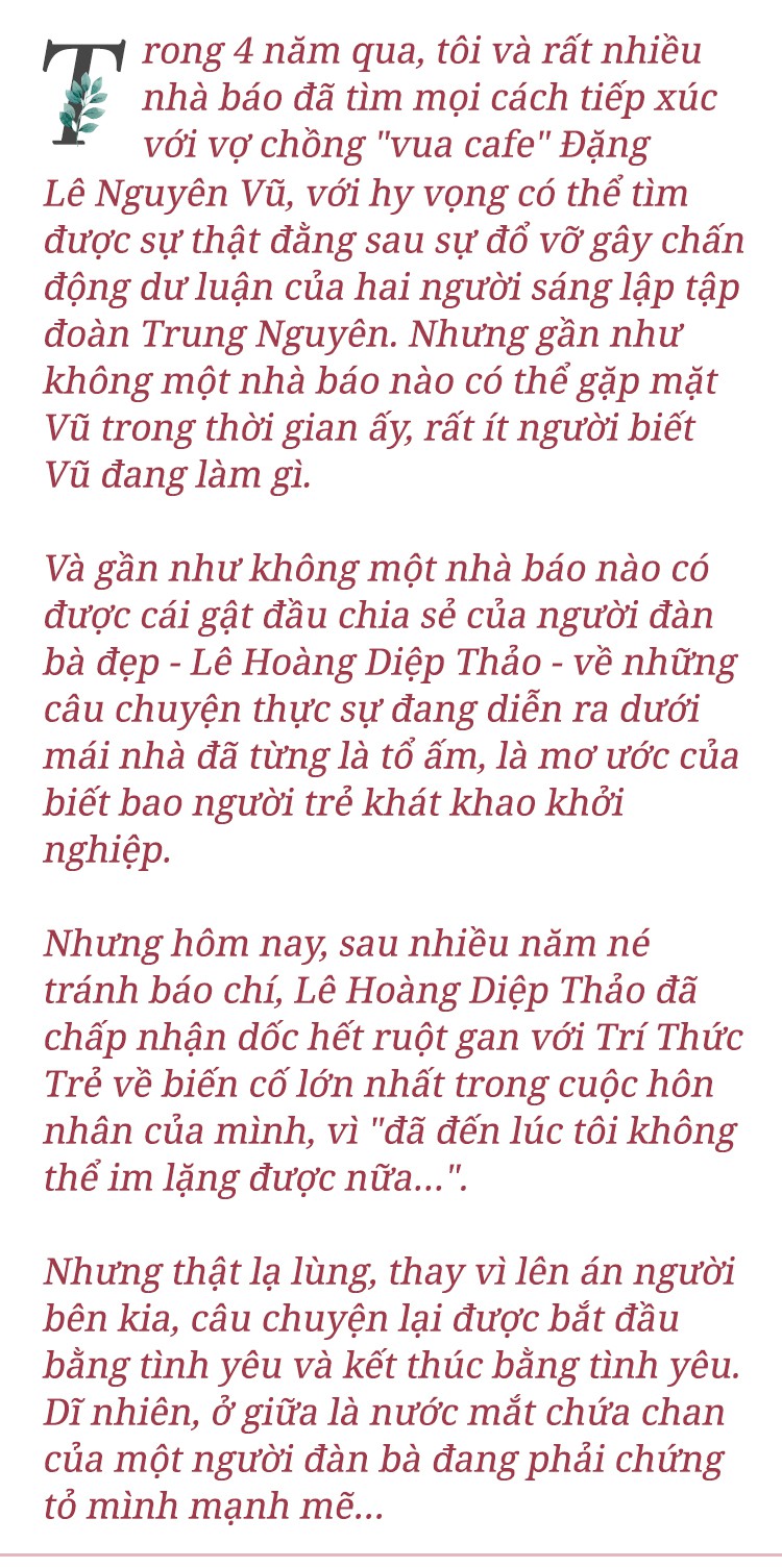 Bà Lê Hoàng Diệp Thảo: “49 ngày nhịn ăn đã cướp đi Đặng Lê Nguyên Vũ tuyệt vời của tôi” - Ảnh 1.