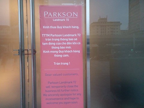 Parkson liên tục đóng cửa, trung tâm thương mại cao cấp đã hết thời? - Ảnh 1. Parkson liên tục đóng cửa, trung tâm thương mại cao cấp đã hết thời? - Ảnh 1.