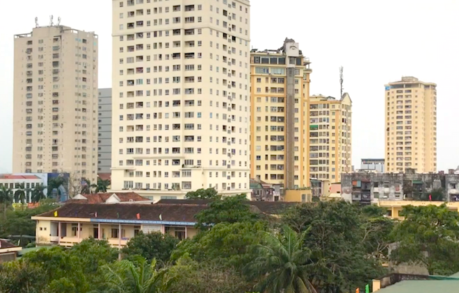 Nghệ An: Dân lo sợ sống trong những tòa nhà cao tầng thiếu PCCC - Ảnh 1.