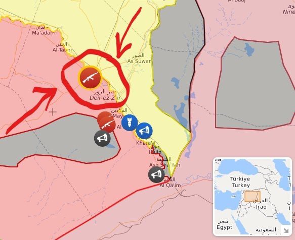 IS bất ngờ tấn công Deir Ezzor: Quân đội Syria chủ quan - Trả giá rất đắt - Ảnh 2.