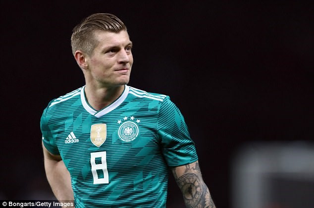 Toni Kroos bị đổ lỗi cho thất bại của ĐT Đức tại World Cup