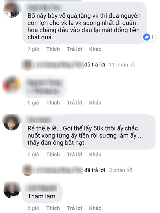 Chồng tặng 50 triệu làm quà sinh nhật, còn thuê quấn thành bó hoa tốn 1,5 triệu tiền công, cô vợ xót tiền, chị em tranh cãi - Ảnh 4.