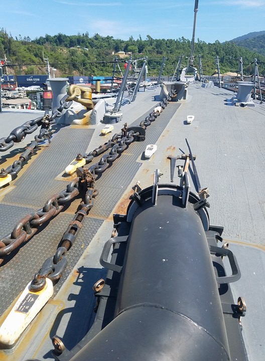 Mục kích dàn vũ khí biểu tượng cho sức mạnh Mỹ trên tàu khu trục USS Wayne E. Meyer - Ảnh 15.