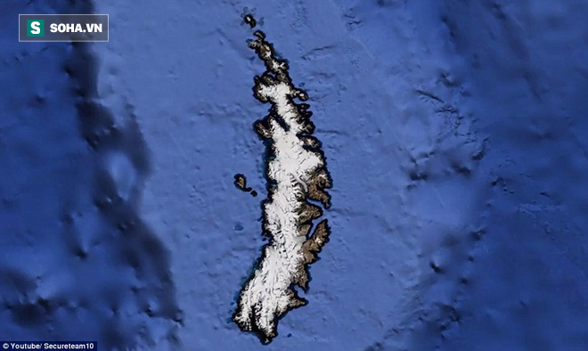 Google Earth phát hiện vật thể nghi của người ngoài hành tinh ở gần Nam Cực - Ảnh 3.