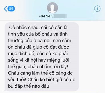  Chị em sốc với bồ nhí giật chồng còn gửi ảnh trêu tức vợ nhân tình, tự đắc vì sinh được con trai?  - Ảnh 5.