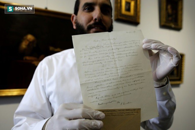 Bức thư hiếm hoi của Einstein được đem đấu giá và mang về hơn 100.000 đô - Ảnh 1.