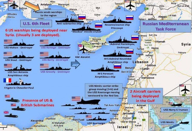 Đòn thù Nga có thể dành cho khu trục hạm Mỹ nếu tấn công Syria - Ảnh 1.