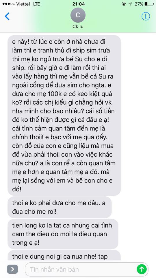  Chị em tranh cãi chuyện suốt 6 tháng nuôi con chồng không giúp đồng nào, vợ biếu mẹ chồng 100 nghìn đi chơi thì bị mắng keo kiệt  - Ảnh 3.