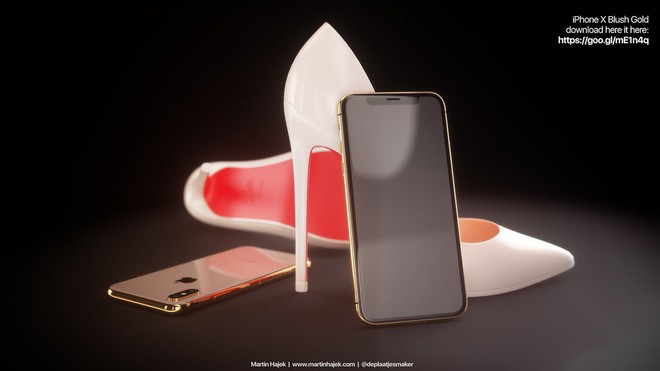 Ngắm concept iPhone X Blush Gold và (PRODUCT)RED, đẹp đến nỗi khó trở thành hiện thực - Ảnh 6.