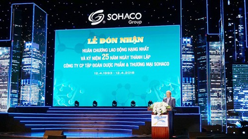 Dược phẩm SOHACO vinh dự đón nhận Huân chương lao động hạng Nhất và kỷ niệm 25 năm thành lập - Ảnh 1.