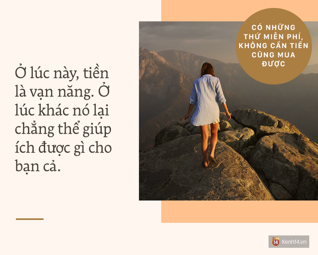 Từ quan điểm kiếm tiền là tất cả: Vẫn có rất nhiều thứ miễn phí để thưởng thức cuộc đời! - Ảnh 5.