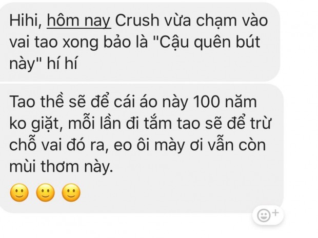 Câu chuyện ngớ ngẩn của cô nàng không giặt áo chỉ vì crush từng chạm vào - Ảnh 1.