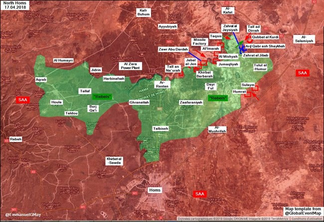 Nga-Syria thắng chẻ tre, quân thánh chiến cố thủ Rastan muốn hàng - Ảnh 2.