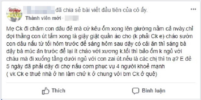 Mang tiếng lên chăm con dâu ở cữ mà cứ như đi nghỉ dưỡng, mẹ chồng vô tư nhất của năm đây rồi - Ảnh 1.