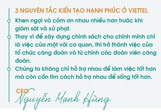 CEO Viettel Nguyễn Mạnh Hùng: “Chỉ cần trả lời đúng câu hỏi này, từng ngày của bạn sẽ luôn hạnh phúc” - Ảnh 3.