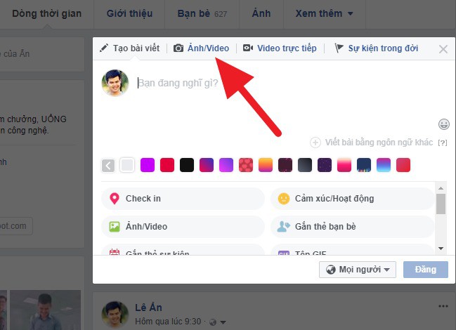 Cách đặt video làm ảnh bìa cho Facebook - Ảnh 1.