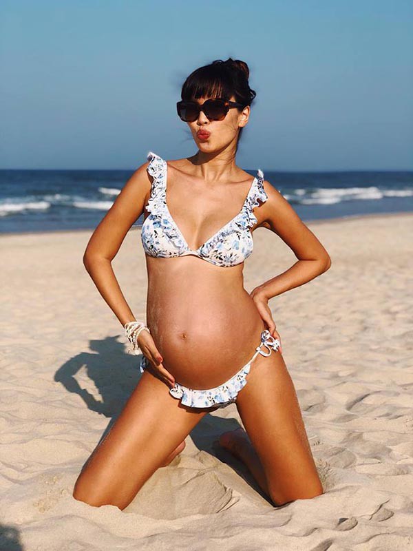 Hình ảnh nóng bỏng hết cỡ của siêu mẫu Hà Anh khi mang bầu - Ảnh 12.