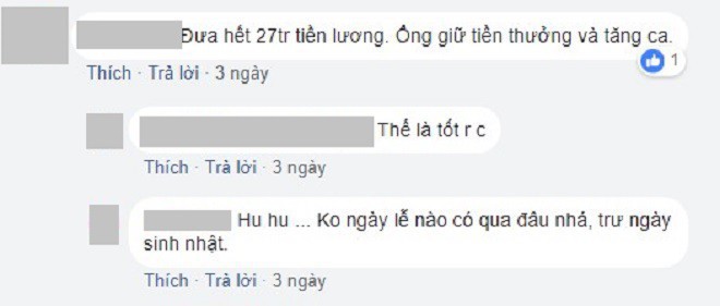 Tâm sự nhức nhối: Mỗi tháng, chồng các mẹ đi làm về tự nguyện đưa vợ được bao nhiêu tiền? - Ảnh 2.