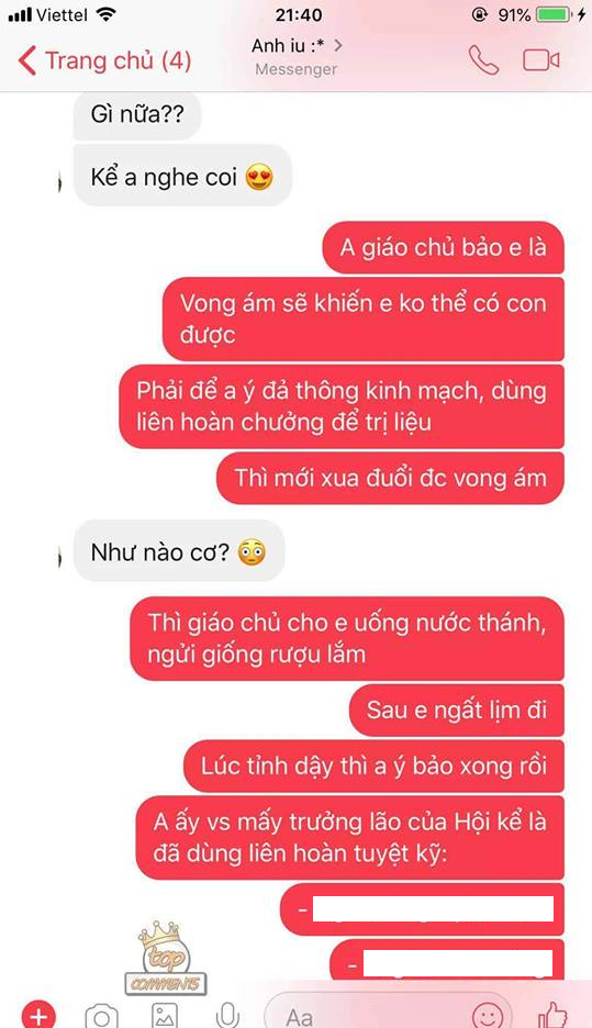 Cái kết bất ngờ cho cô gái giả vờ mang thai để kéo người yêu ra khỏi Hội Thánh Đức Chúa Trời - Ảnh 4.