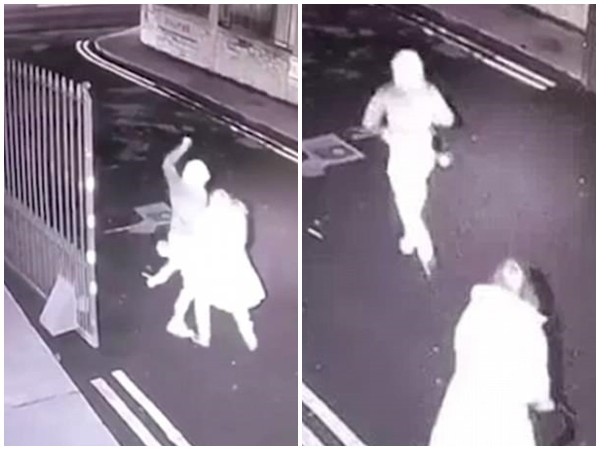 Clip: Đang đi bộ trên phố, người phụ nữ bị kẻ cướp bất ngờ đâm tới tấp để cướp tài sản - Ảnh 3. Clip: Đang đi bộ trên phố, người phụ nữ bị kẻ cướp bất ngờ đâm tới tấp để cướp tài sản - Ảnh 3.