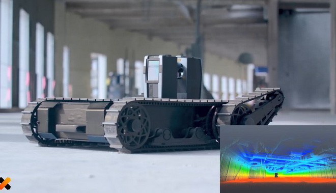 Mẫu robot xe tăng dễ thương này có thể giám sát công trình chuyên nghiệp chẳng hề thua kém con người - Ảnh 1.