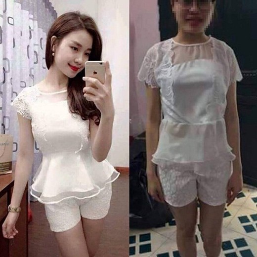 Cô gái mua váy online, cứ tưởng xinh đẹp mỏng manh như hot girl ai ngờ trông như khúc giò ngộp thở - Ảnh 8. Cô gái mua váy online, cứ tưởng xinh đẹp mỏng manh như hot girl ai ngờ trông như khúc giò ngộp thở - Ảnh 8.