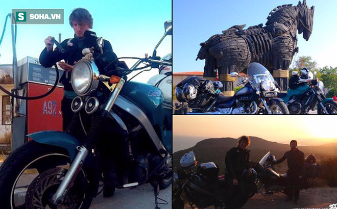 Hành trình rợn tóc gáy: Một mình một xe máy vượt dãy Himalaya hiểm trở - Ảnh 1.