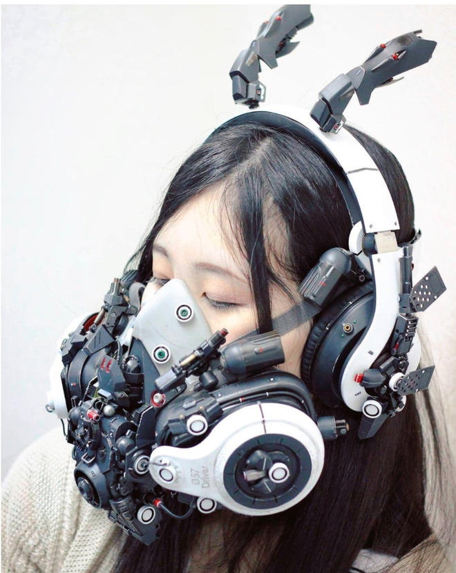 Ngắm nhìn những phụ kiện đeo ngoài đậm chất cyberpunk siêu ngầu của nghệ sĩ người Nhật - Ảnh 15.