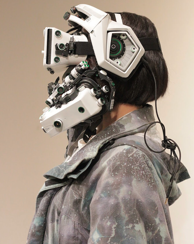 Ngắm nhìn những phụ kiện đeo ngoài đậm chất cyberpunk siêu ngầu của nghệ sĩ người Nhật - Ảnh 8.