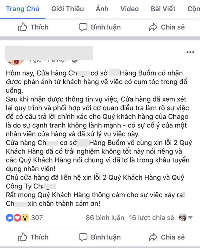 Tố trà sữa của một thương hiệu có tiếng Hà Nội có cả búi tóc và rác, khách hàng còn bị nghi ngờ bịa chuyện chơi xấu - Ảnh 4.