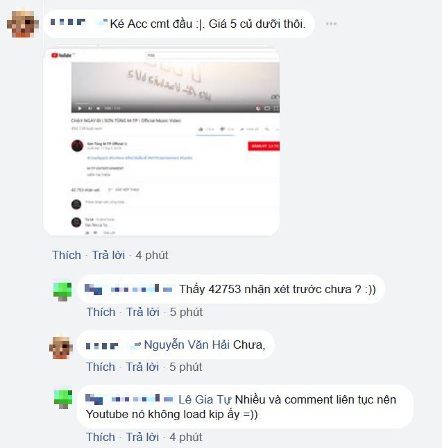 Sơn Tùng M-TP ra MV mới, dân mạng thi nhau rao bán account Youtube có comment đầu tiên, dislike đầu tiên, giá từ 5 - 10 triệu đồng - Ảnh 2.