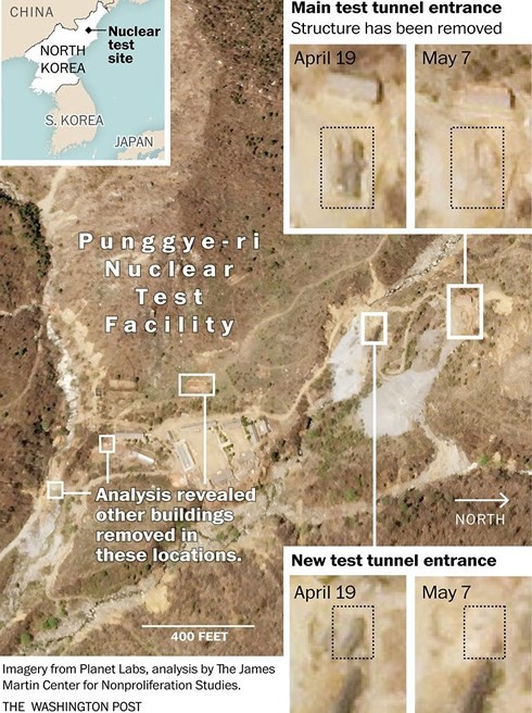 Triều Tiên thông báo đã lên kế hoạch phá bỏ bãi thử hạt nhân - Ảnh 1.