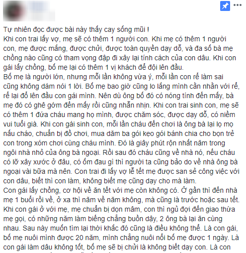 Con gái là mối làm ăn lỗ vốn lớn nhất trong cuộc đời bố mẹ - bài viết chạm vào cảm xúc chị em lại tiếp tục gây bão MXH - Ảnh 4.