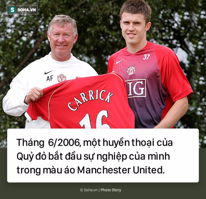 [PHOTO STORY] Michael Carrick - Old Traffrord biết ơn người chiến binh thầm lặng ấy - Ảnh 1.