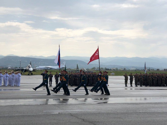 Su-30SM Hải quân Nga đột ngột có mặt ở Khmeimim: Sẵn sàng hủy diệt tàu sân bay Mỹ? - Ảnh 1.