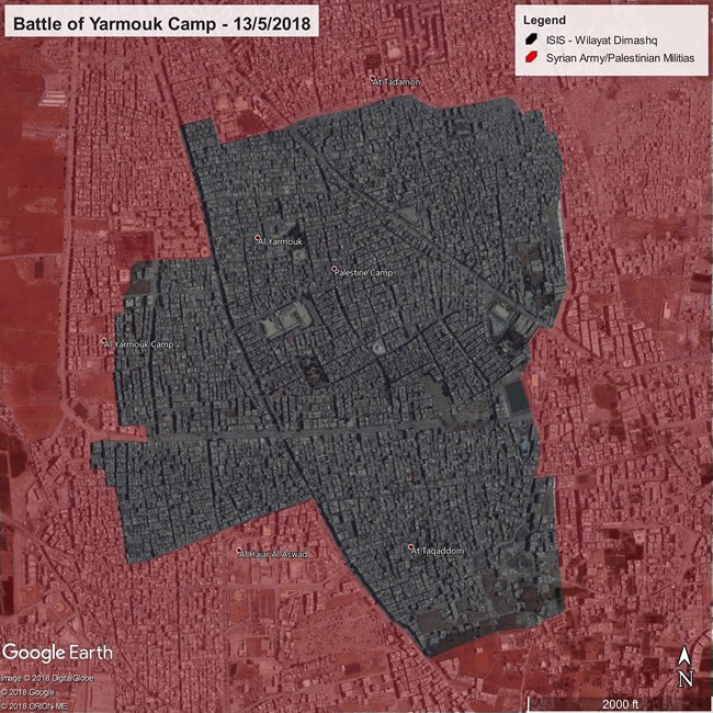 Quân đội Syria diệt hàng loạt tay súng IS, trận tử chiến Yarmouk vào giai đoạn quyết định - Ảnh 1.