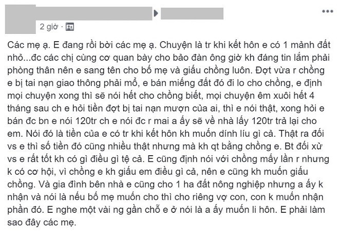 Chẳng tiếc hi sinh quỹ đen cả trăm triệu lo chữa bệnh cho chồng, vợ trẻ ngã ngửa nghe tin chồng đòi ly hôn - Ảnh 1.