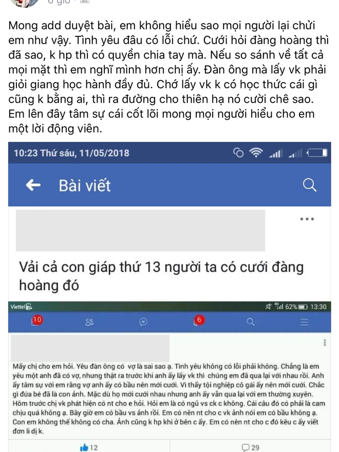 Con giáp thứ 13 cướp chồng người ta còn khóc lóc Em không muốn con mình mất cha, chê bai người vợ học thức kém  - Ảnh 2.