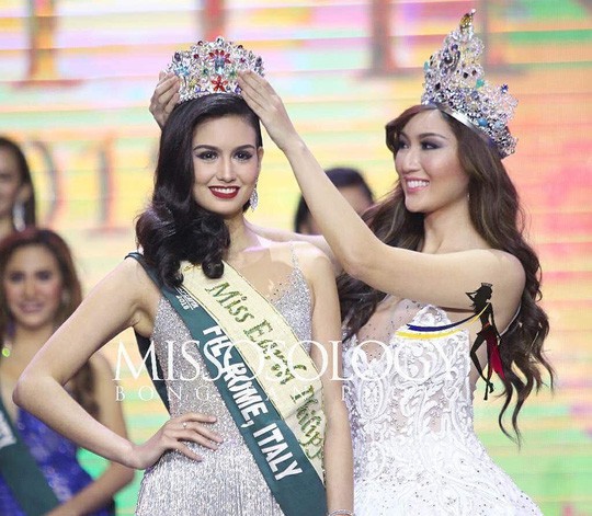 Ngắm nhan sắc tân Hoa hậu Trái đất Philippines - Ảnh 1.