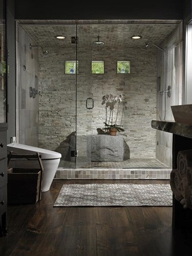 Mẫu phòng tắm đẹp hiện đại và tiện nghi - Ảnh 1.