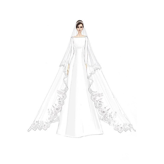 Trông thì tối giản nhưng 2 mẫu váy cưới của Meghan Markle trị giá tới hơn 8 tỷ đồng - Ảnh 5.