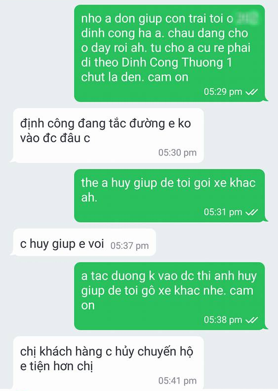 Đăng đàn tố tài xế Grab đòi hủy chuyến, người phụ nữ bị chỉ trích ngược lại vì quá cố chấp - Ảnh 1.