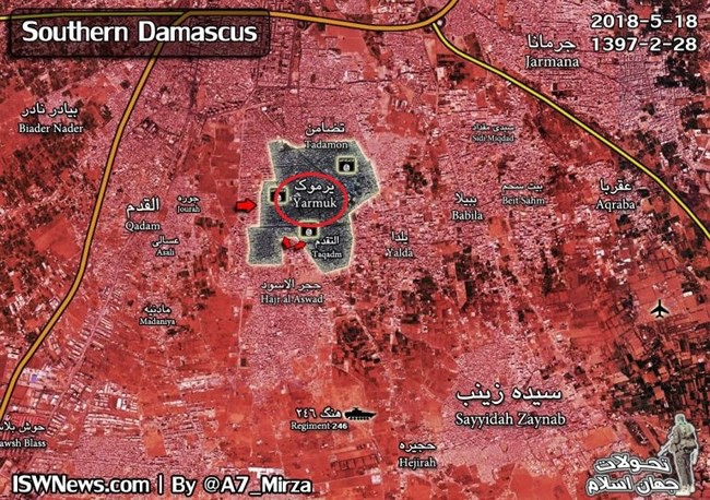 Nga-Syria đại thắng Yarmouk sẽ làm biến động mạnh tình hình Trung Đông - Ảnh 1.