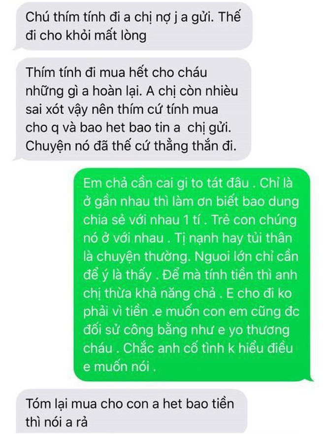 Em dâu trách móc anh chồng vì không mua quà cho con mình, tưởng được dân mạng đồng cảm ai ngờ nhận kết “đắng” - Ảnh 4.