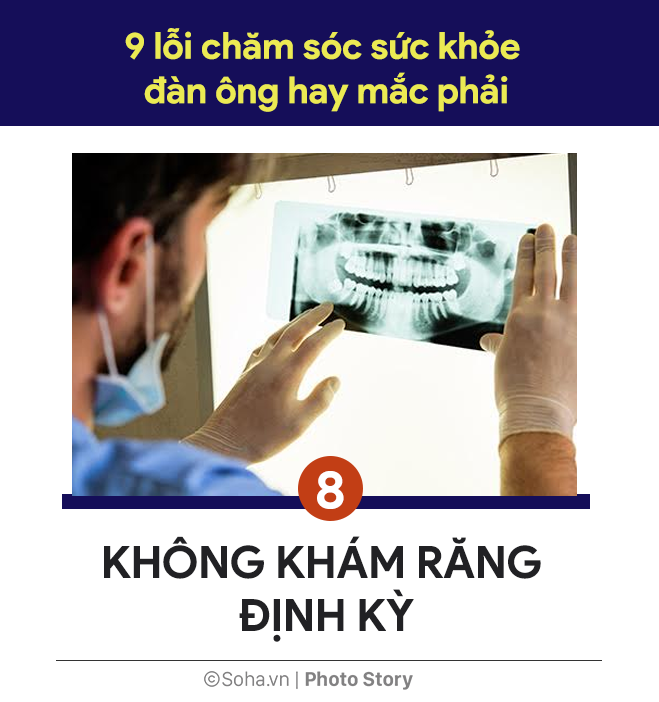 [PHOTO STORY] 9 lỗi chăm sóc sức khỏe đàn ông hay mắc phải: Chưa bao giờ là muộn để sửa sai - Ảnh 8.