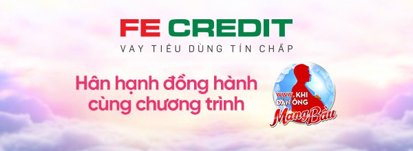 FE Credit đồng hành cùng gameshow ý nghĩa nhất trong năm “Khi đàn ông mang bầu” - Ảnh 2.