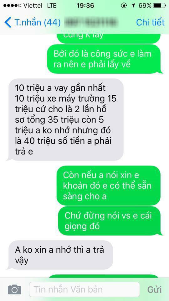  Bị tố bỏ bạn gái yêu 6 năm để lấy người khác, còn quỵt luôn 40 triệu tiền nợ, anh chàng này và vợ tương lai bị ném đá  - Ảnh 4.