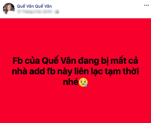 Chỉ trong vòng vài ngày, liên tiếp nhiều sao Việt bị hacker chiếm đoạt tài khoản Facebook - Ảnh 1.