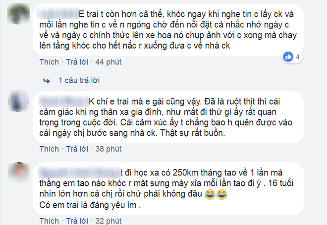 Thanh niên đẹp trai khóc như mưa trong ngày chị gái đi lấy chồng khiến người ta không khỏi xót xa - Ảnh 5.